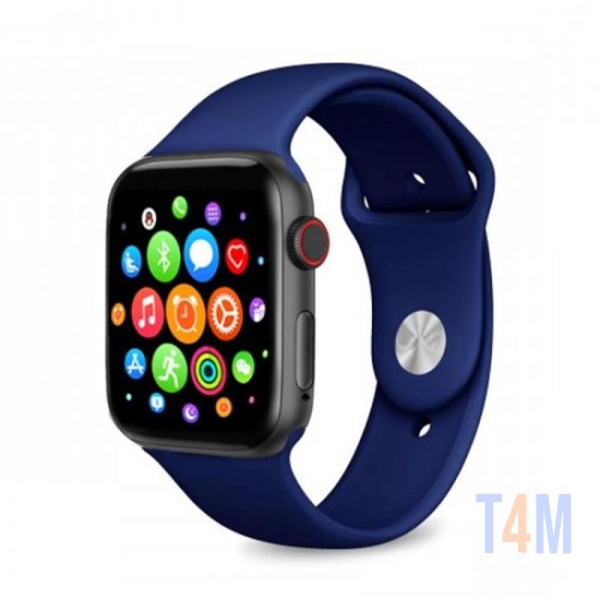 SMARTWATCH T500 PLUS SERIE 6 44MM AZUL